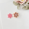 High quality polymer clay cutter creating clean sharp cuts for earrings and jewelry making
