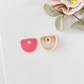 High quality polymer clay cutter creating clean sharp cuts for earrings and jewelry making