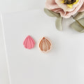 High quality polymer clay cutter creating clean sharp cuts for earrings and jewelry making