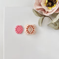 High quality polymer clay cutter creating clean sharp cuts for earrings and jewelry making