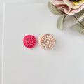High quality polymer clay cutter creating clean sharp cuts for earrings and jewelry making