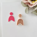 High quality polymer clay cutter creating clean sharp cuts for earrings and jewelry making