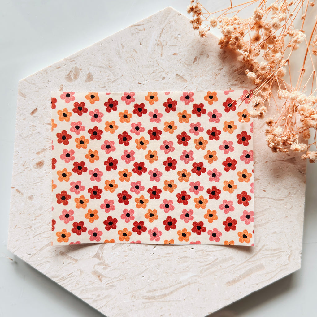 Papier transfert pour pâte polymère – Feuille hydrosoluble TP-455