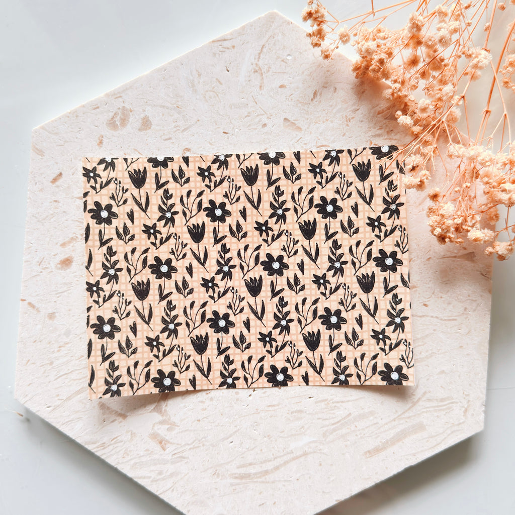 Papier transfert pour pâte polymère – Feuille hydrosoluble TP-455