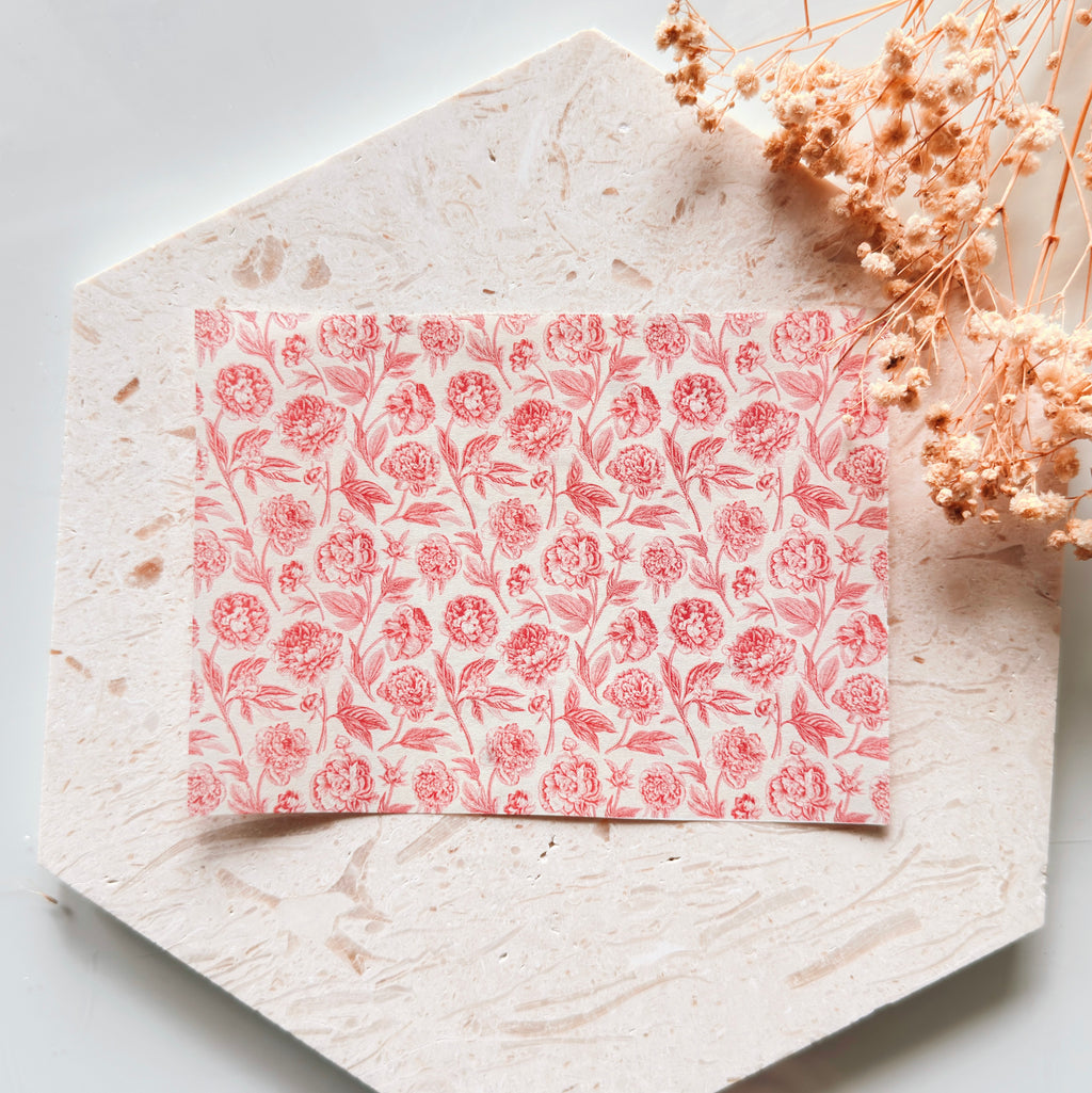 Papier transfert pour pâte polymère – Feuille hydrosoluble TP-455