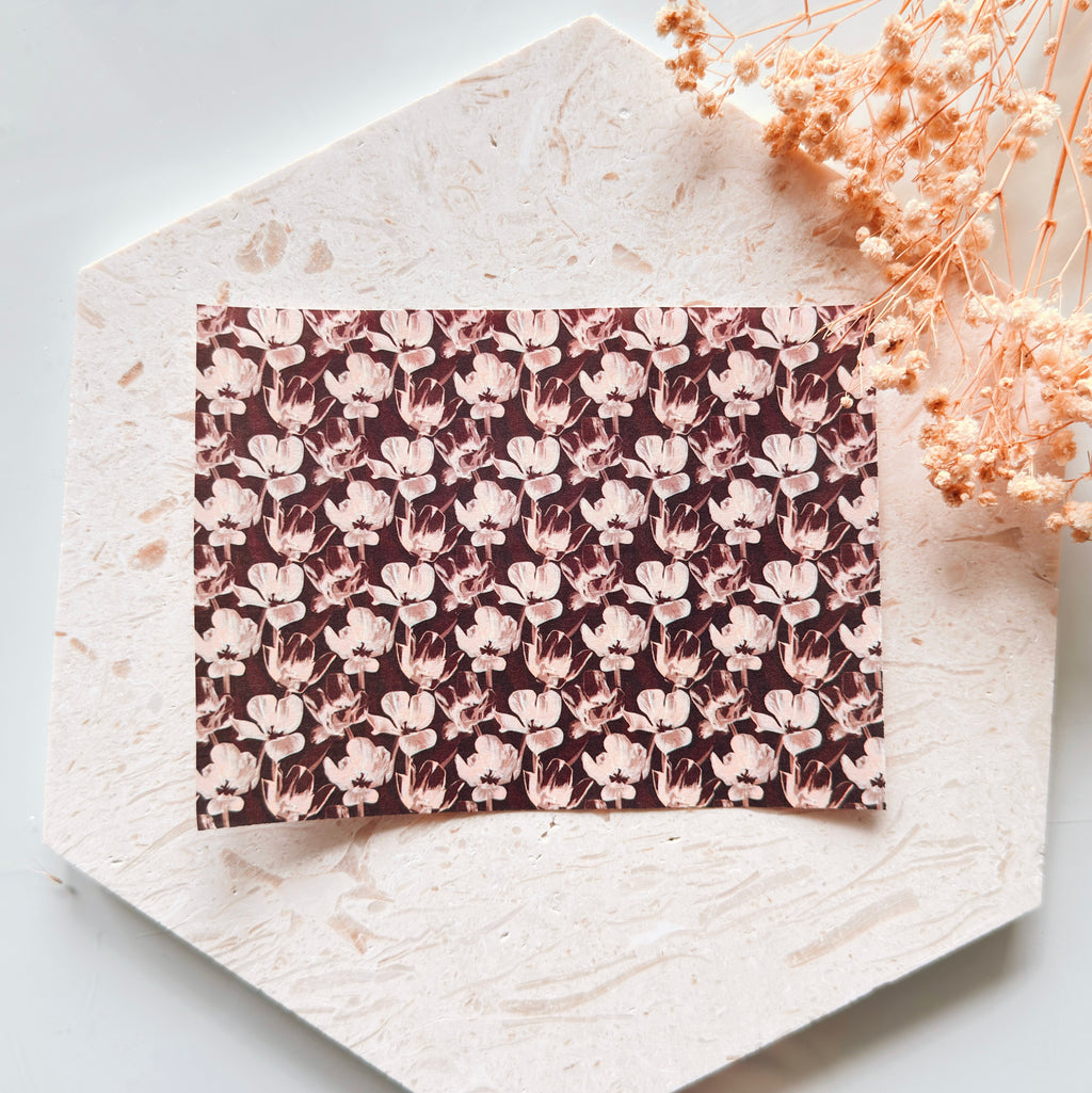 Papier transfert pour pâte polymère – Feuille hydrosoluble TP-455