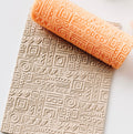 polymer clay texture roller abstract geometric pattern