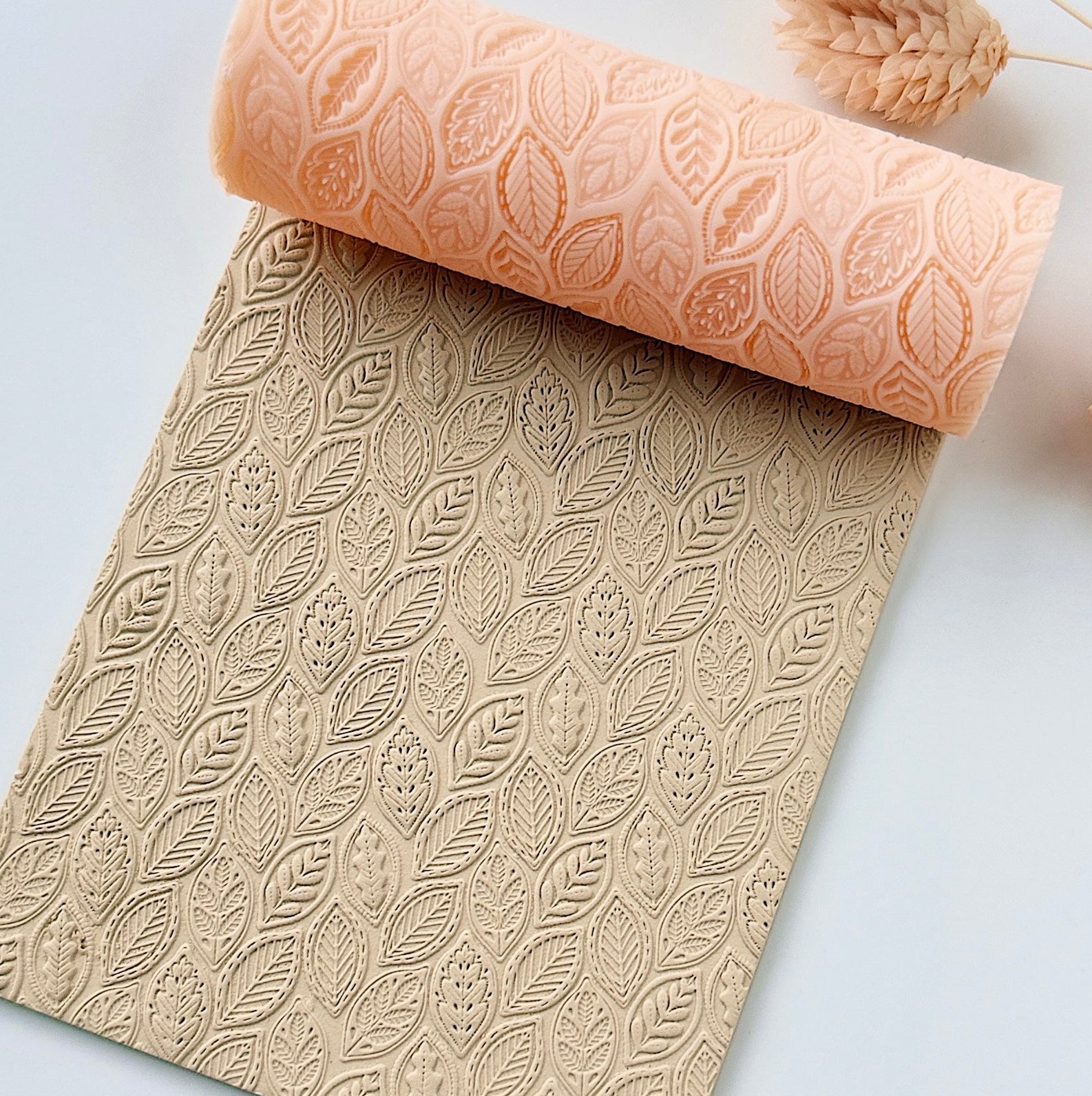 polymer clay texture roller abstract geometric pattern