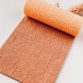 polymer clay texture roller abstract geometric pattern