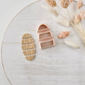 High quality polymer clay cutter creating clean sharp cuts for earrings and jewelry making