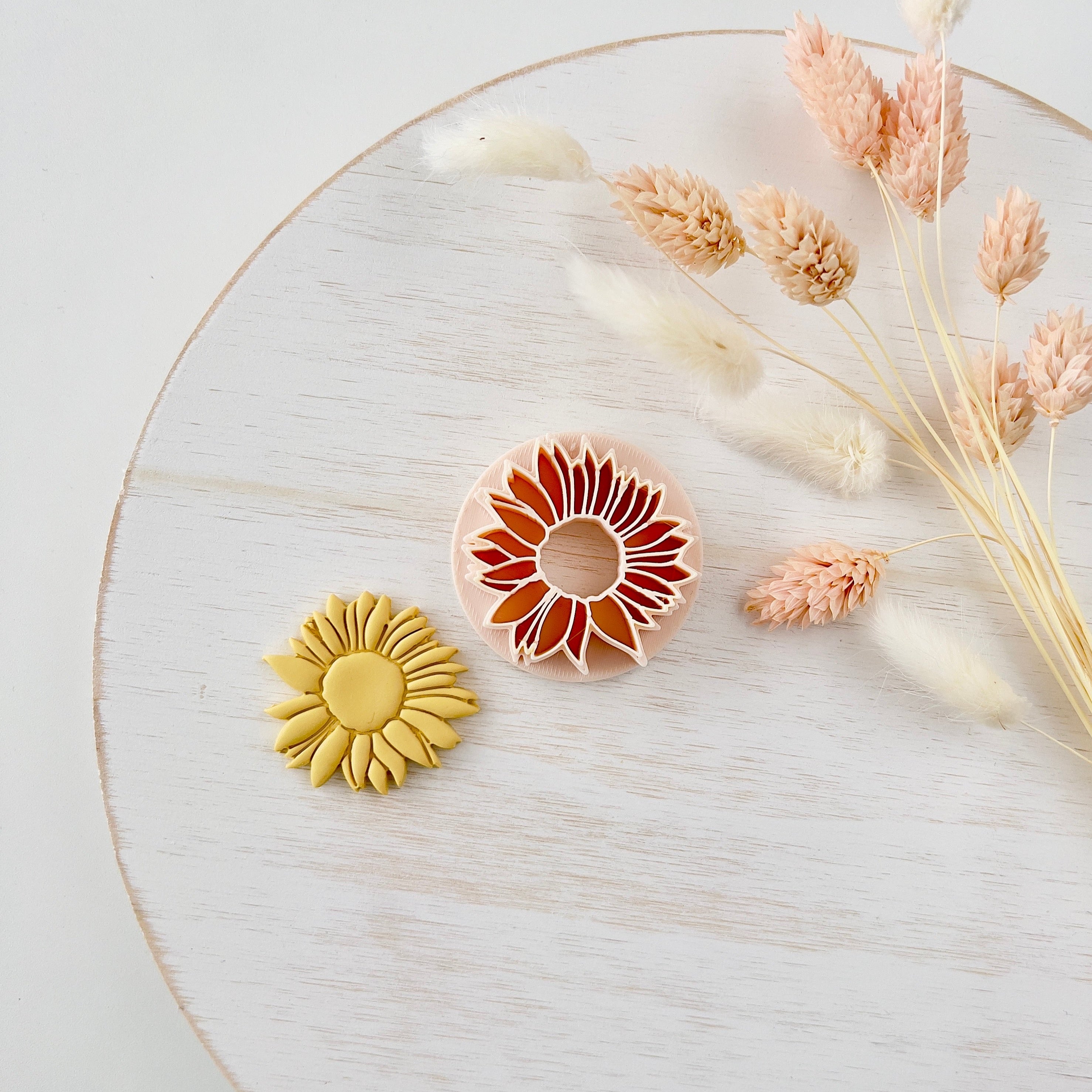 High quality polymer clay cutter creating clean sharp cuts for earrings and jewelry making