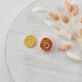 High quality polymer clay cutter creating clean sharp cuts for earrings and jewelry making