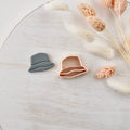 High quality polymer clay cutter creating clean sharp cuts for earrings and jewelry making