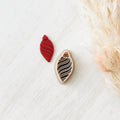 High quality polymer clay cutter creating clean sharp cuts for earrings and jewelry making