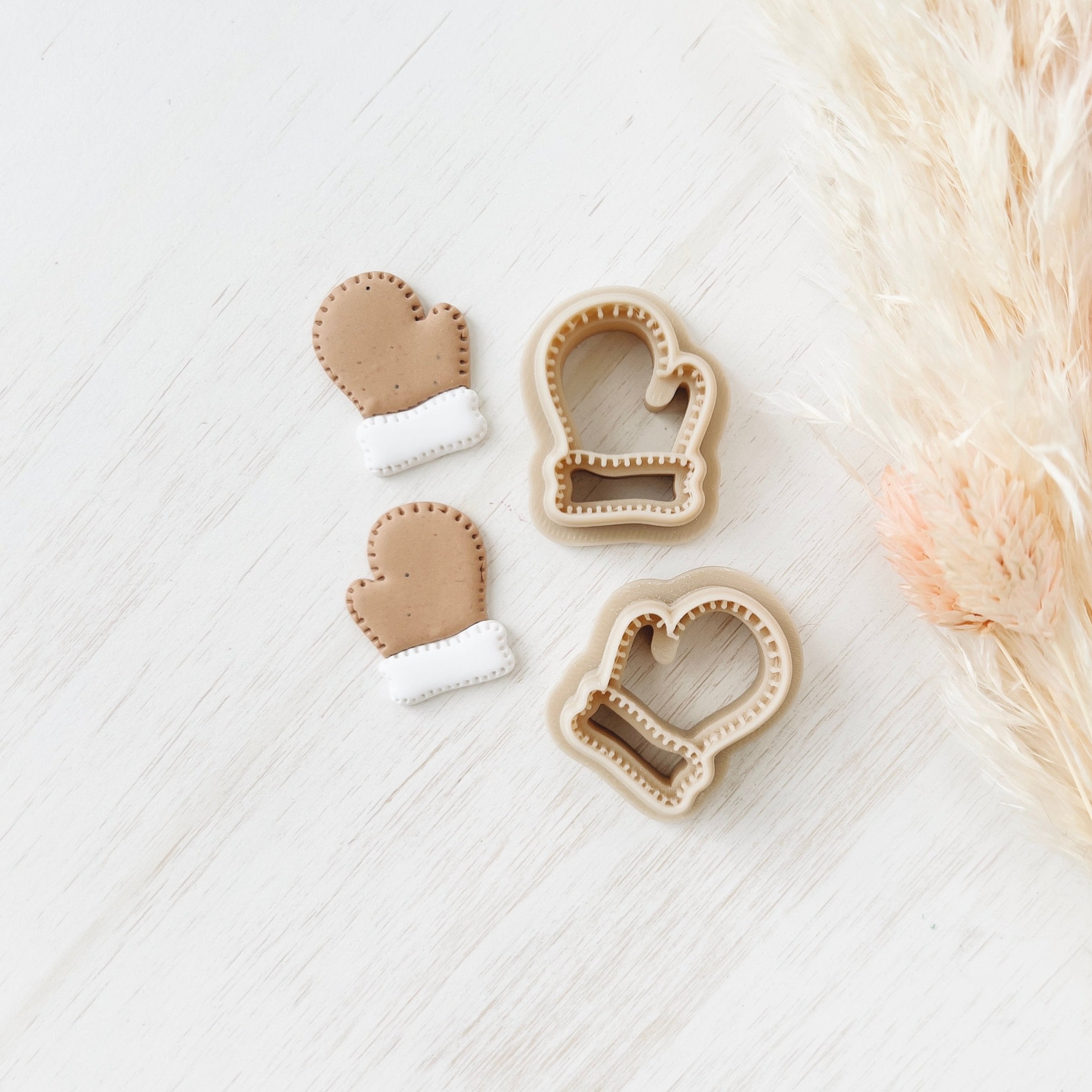 High quality polymer clay cutter creating clean sharp cuts for earrings and jewelry making