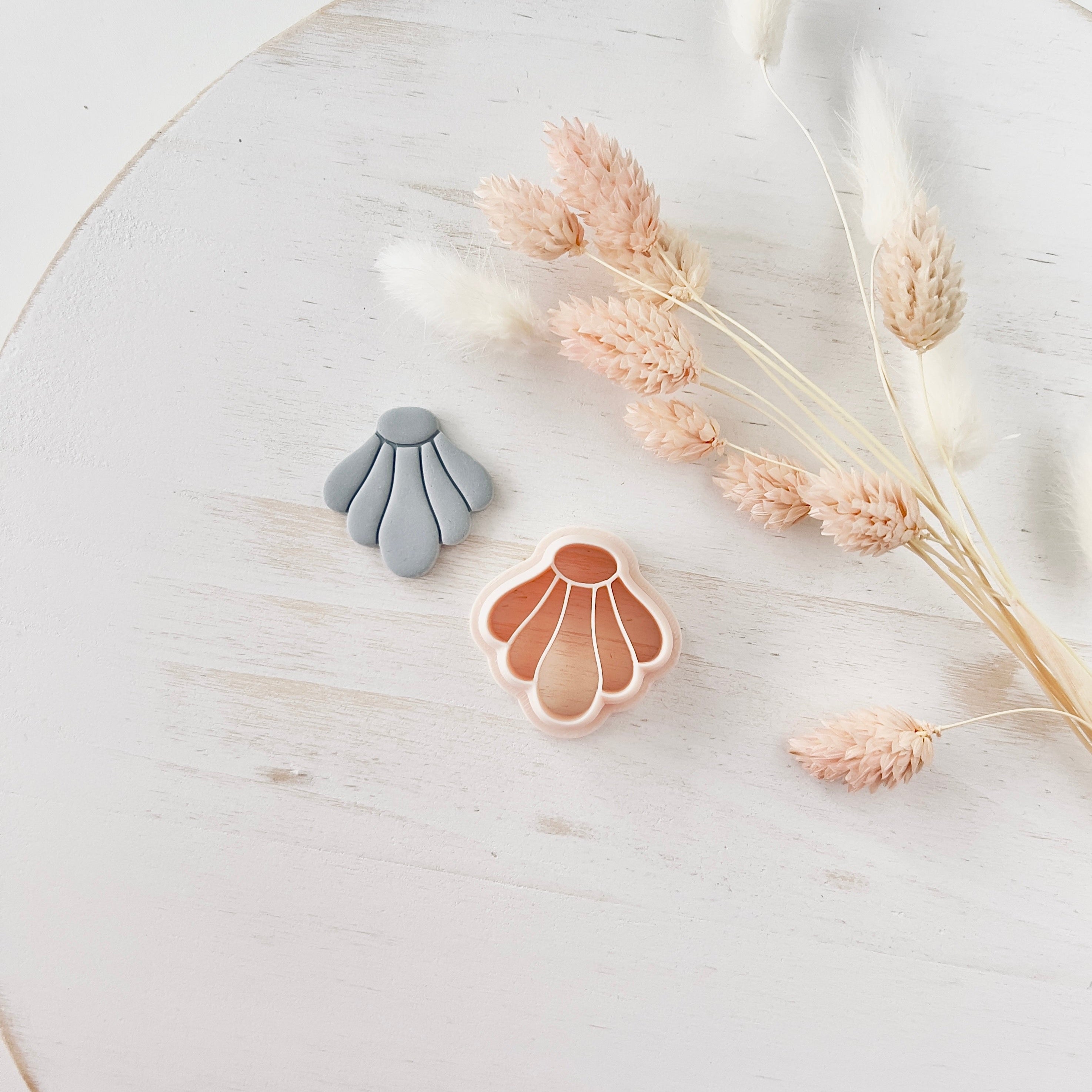 High quality polymer clay cutter creating clean sharp cuts for earrings and jewelry making