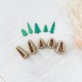 High quality polymer clay cutter creating clean sharp cuts for earrings and jewelry making