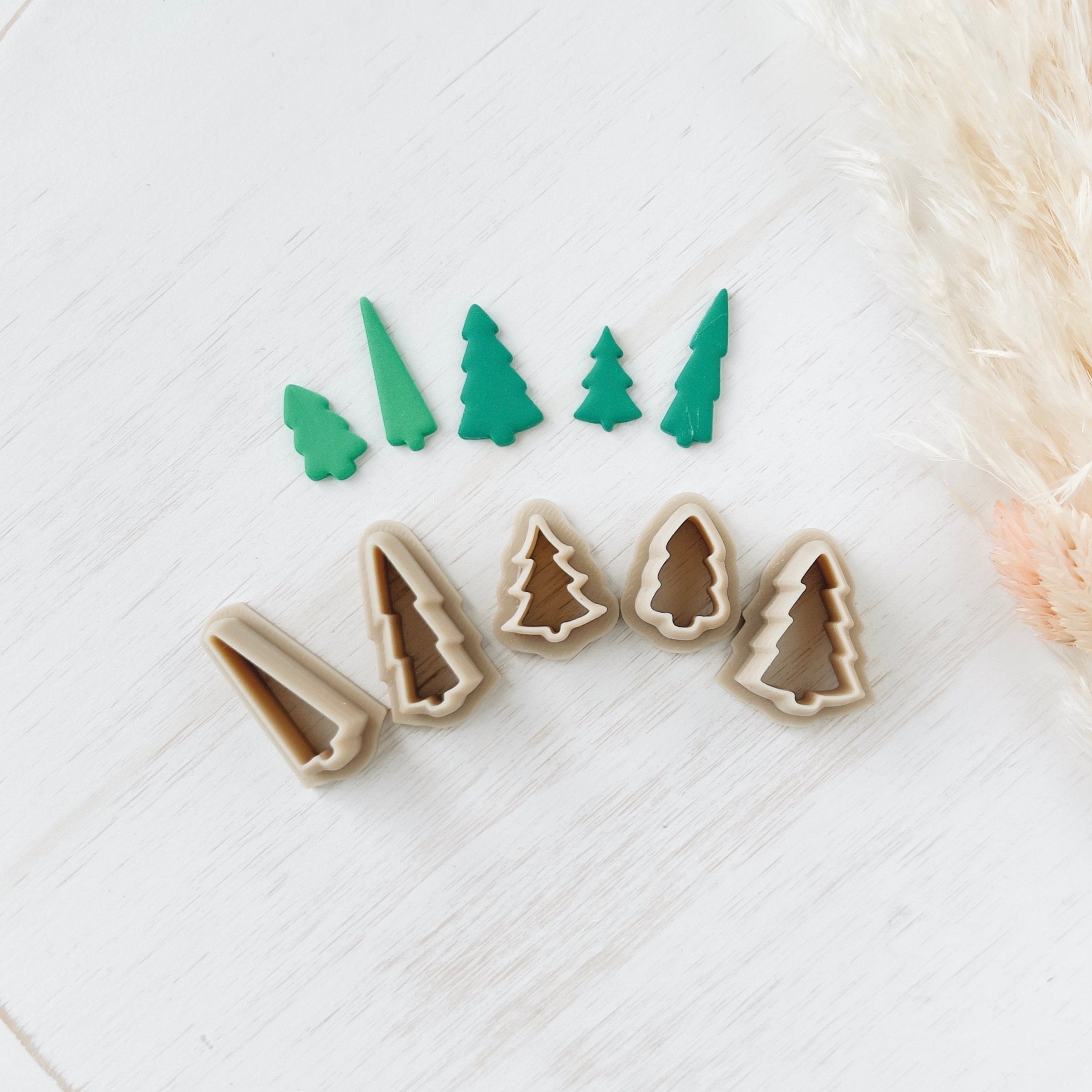 High quality polymer clay cutter creating clean sharp cuts for earrings and jewelry making