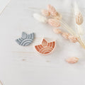 High quality polymer clay cutter creating clean sharp cuts for earrings and jewelry making