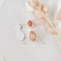 High quality polymer clay cutter creating clean sharp cuts for earrings and jewelry making