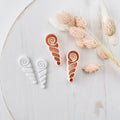 High quality polymer clay cutter creating clean sharp cuts for earrings and jewelry making