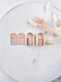 High quality polymer clay cutter creating clean sharp cuts for earrings and jewelry making