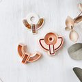 High quality polymer clay cutter creating clean sharp cuts for earrings and jewelry making