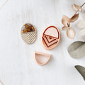 High quality polymer clay cutter creating clean sharp cuts for earrings and jewelry making
