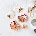High quality polymer clay cutter creating clean sharp cuts for earrings and jewelry making