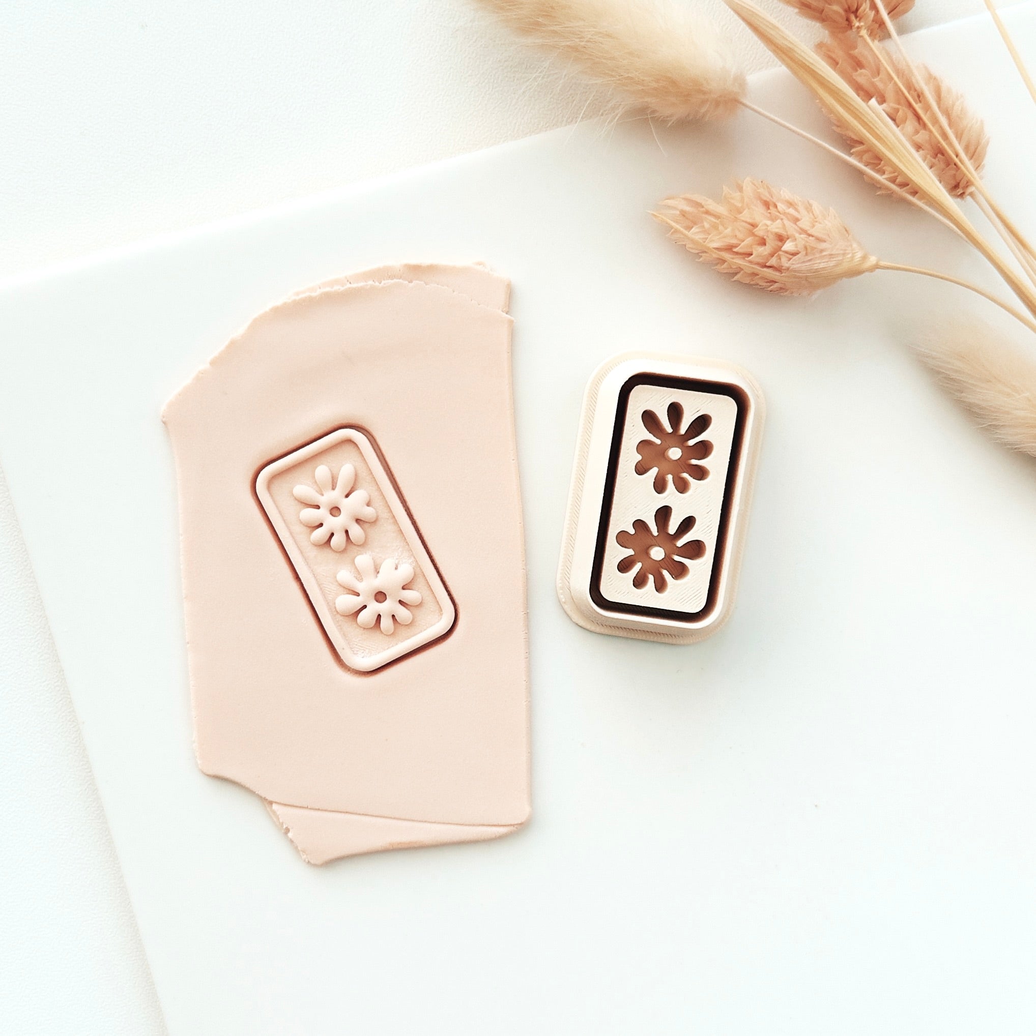 High quality polymer clay cutter creating clean sharp cuts for earrings and jewelry making