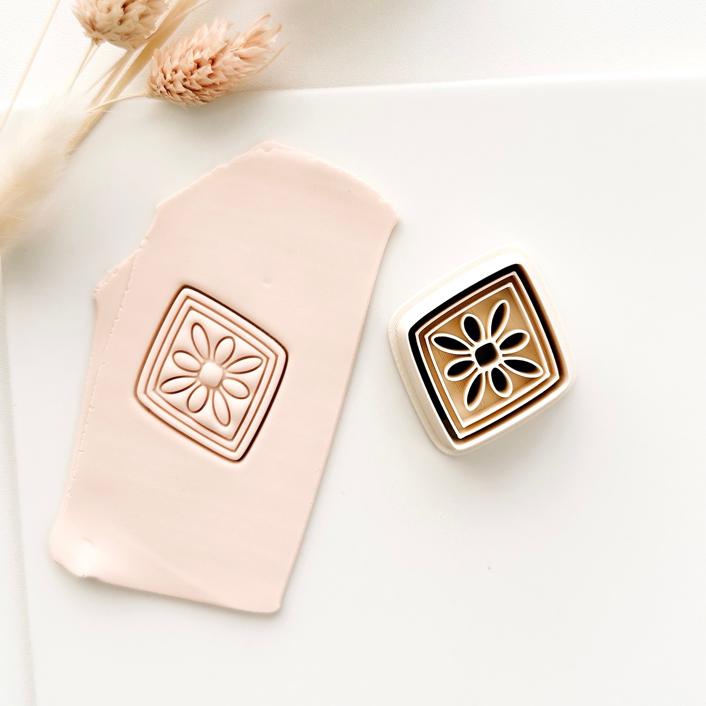 High quality polymer clay cutter creating clean sharp cuts for earrings and jewelry making
