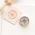 High quality polymer clay cutter creating clean sharp cuts for earrings and jewelry making