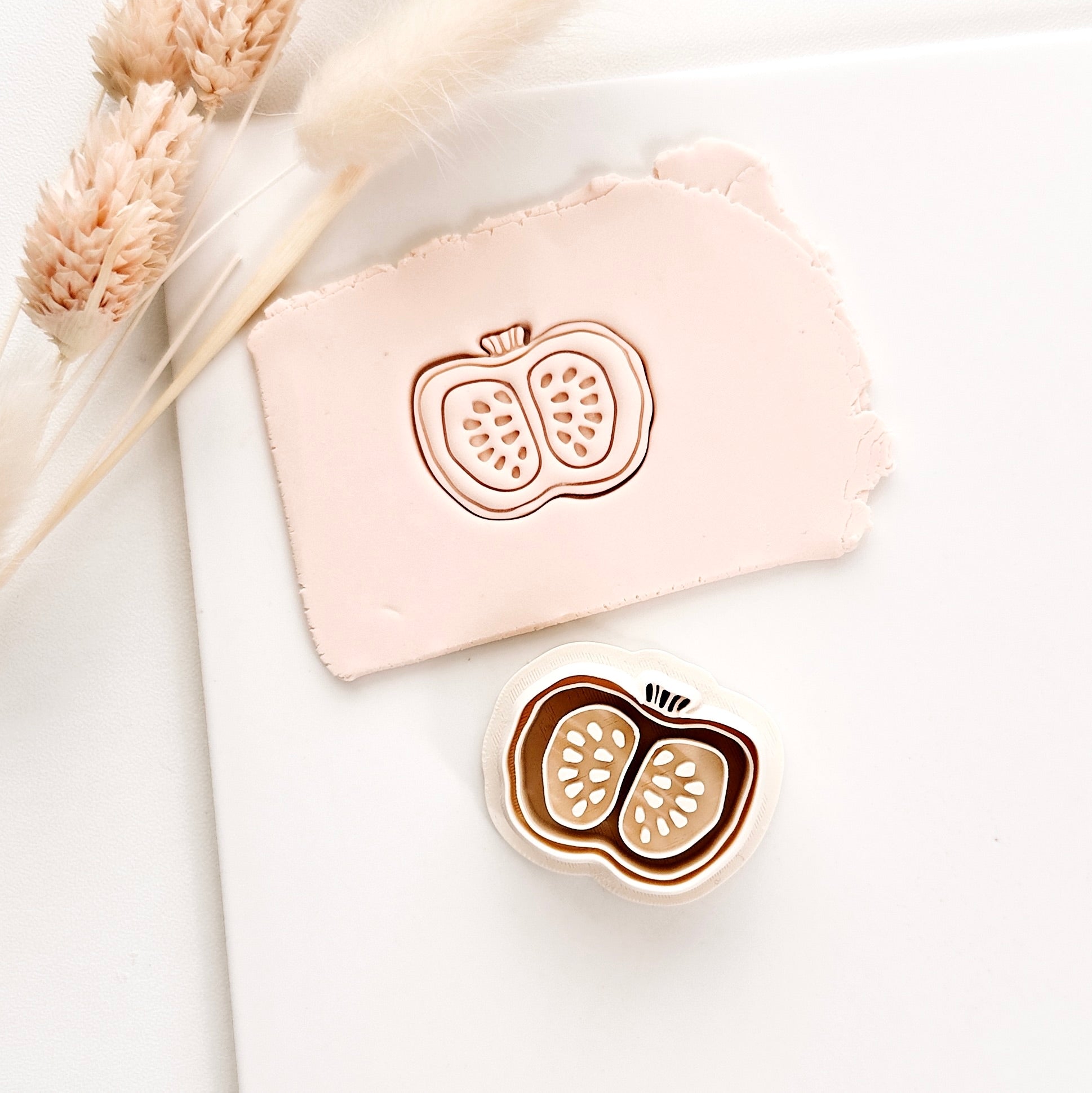 High quality polymer clay cutter creating clean sharp cuts for earrings and jewelry making
