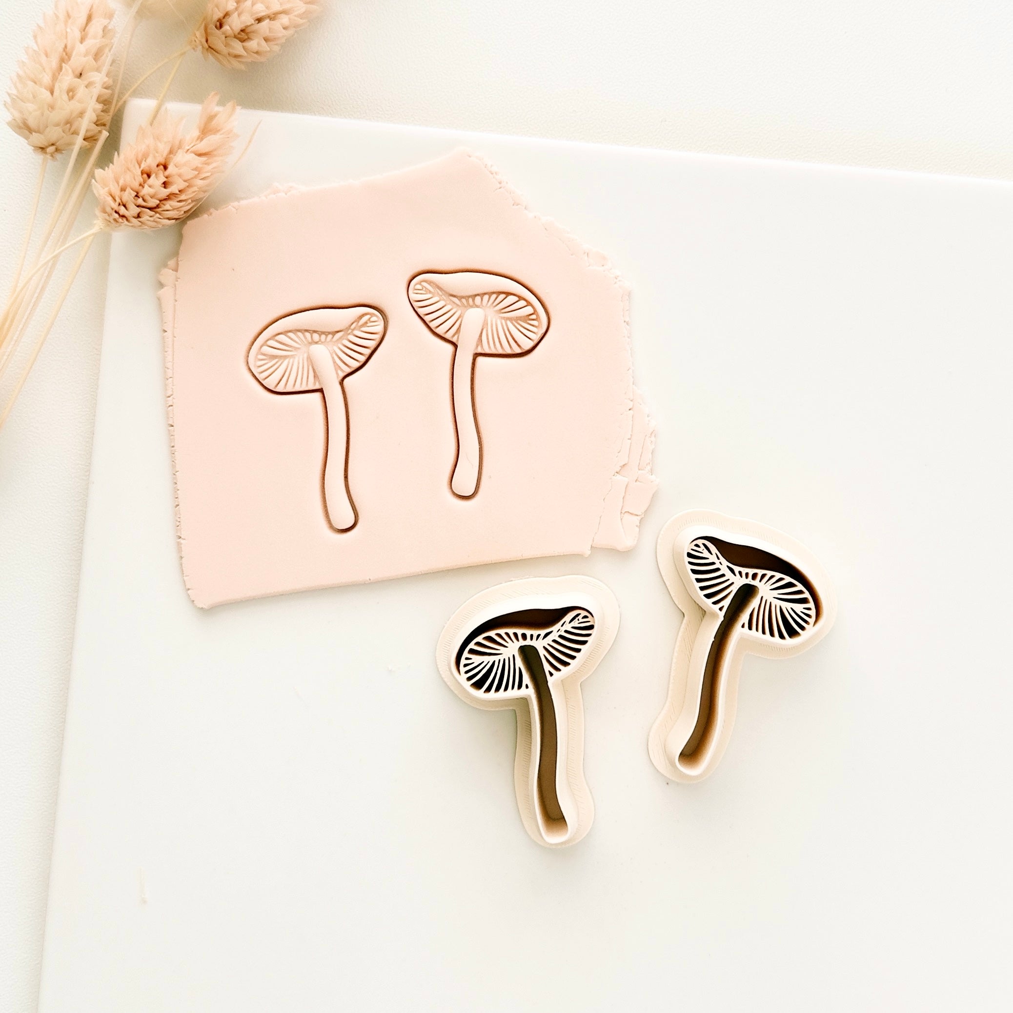 High quality polymer clay cutter creating clean sharp cuts for earrings and jewelry making