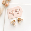 High quality polymer clay cutter creating clean sharp cuts for earrings and jewelry making