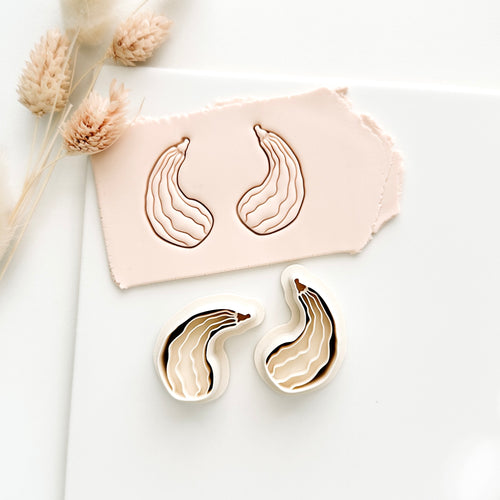 High quality polymer clay cutter creating clean sharp cuts for earrings and jewelry making
