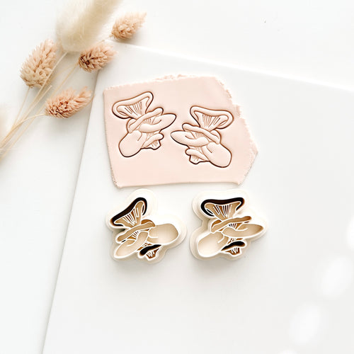 High quality polymer clay cutter creating clean sharp cuts for earrings and jewelry making