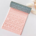 polymer clay texture roller abstract geometric pattern