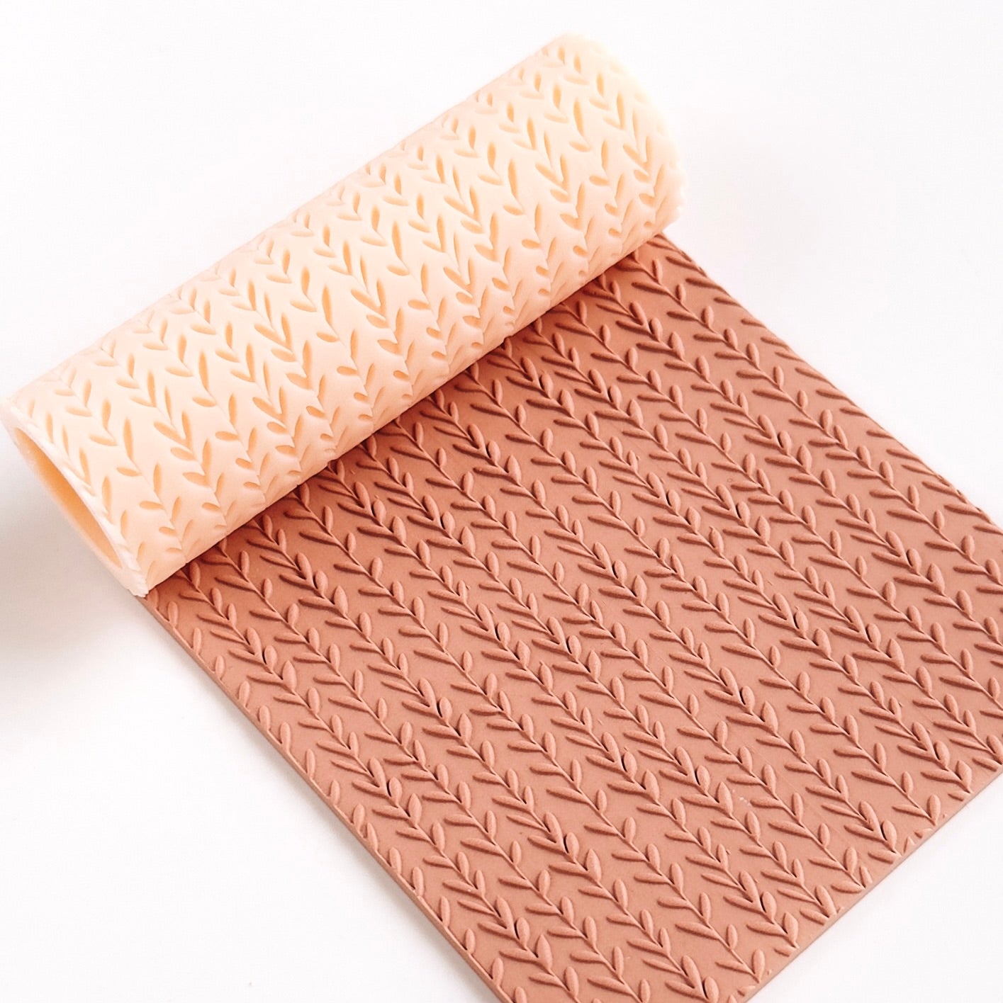polymer clay texture roller abstract geometric pattern