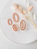 High quality polymer clay cutter creating clean sharp cuts for earrings and jewelry making