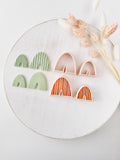 High quality polymer clay cutter creating clean sharp cuts for earrings and jewelry making