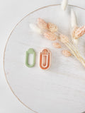 High quality polymer clay cutter creating clean sharp cuts for earrings and jewelry making