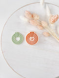 High quality polymer clay cutter creating clean sharp cuts for earrings and jewelry making