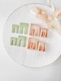 High quality polymer clay cutter creating clean sharp cuts for earrings and jewelry making
