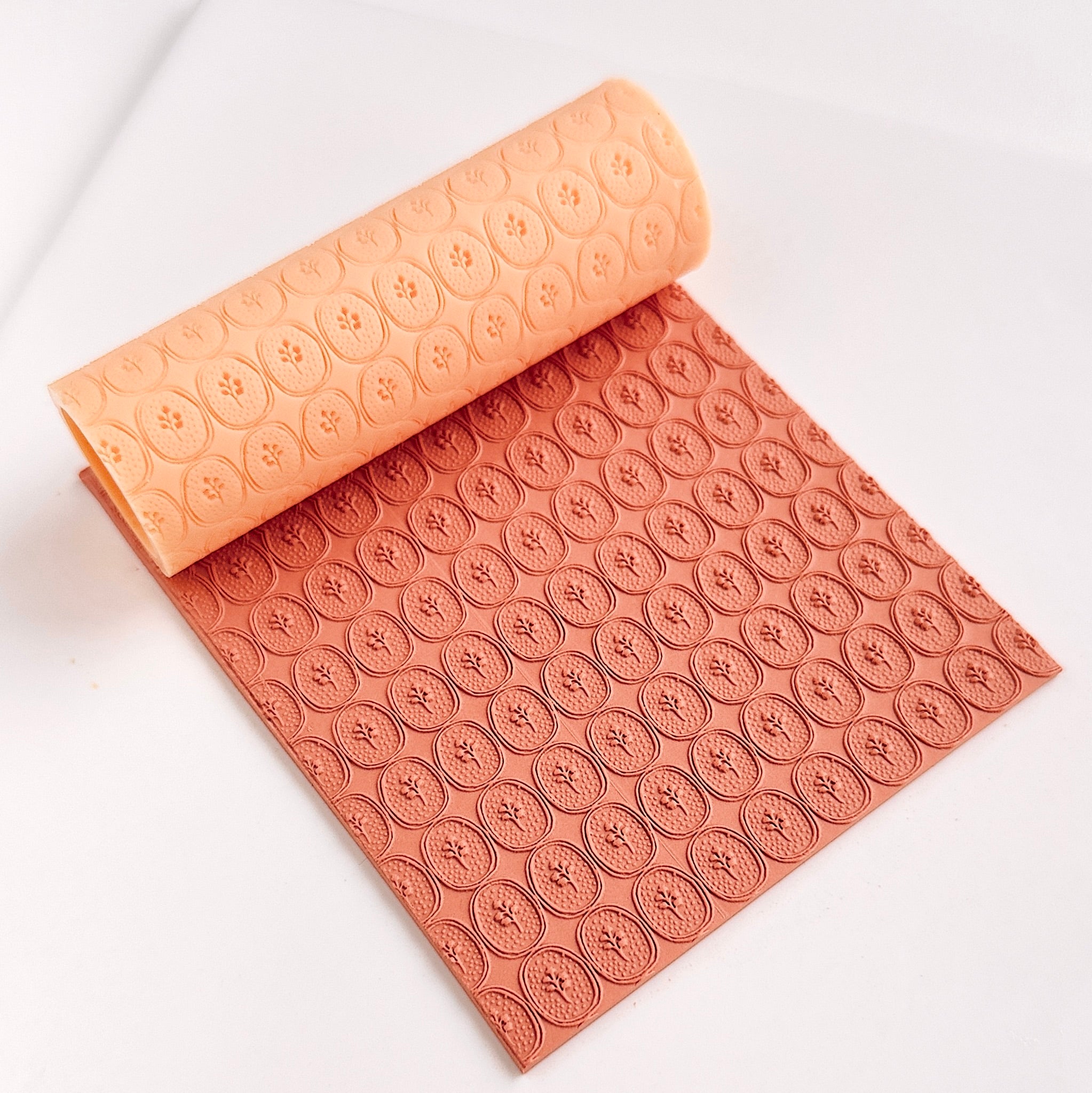 polymer clay texture roller abstract geometric pattern