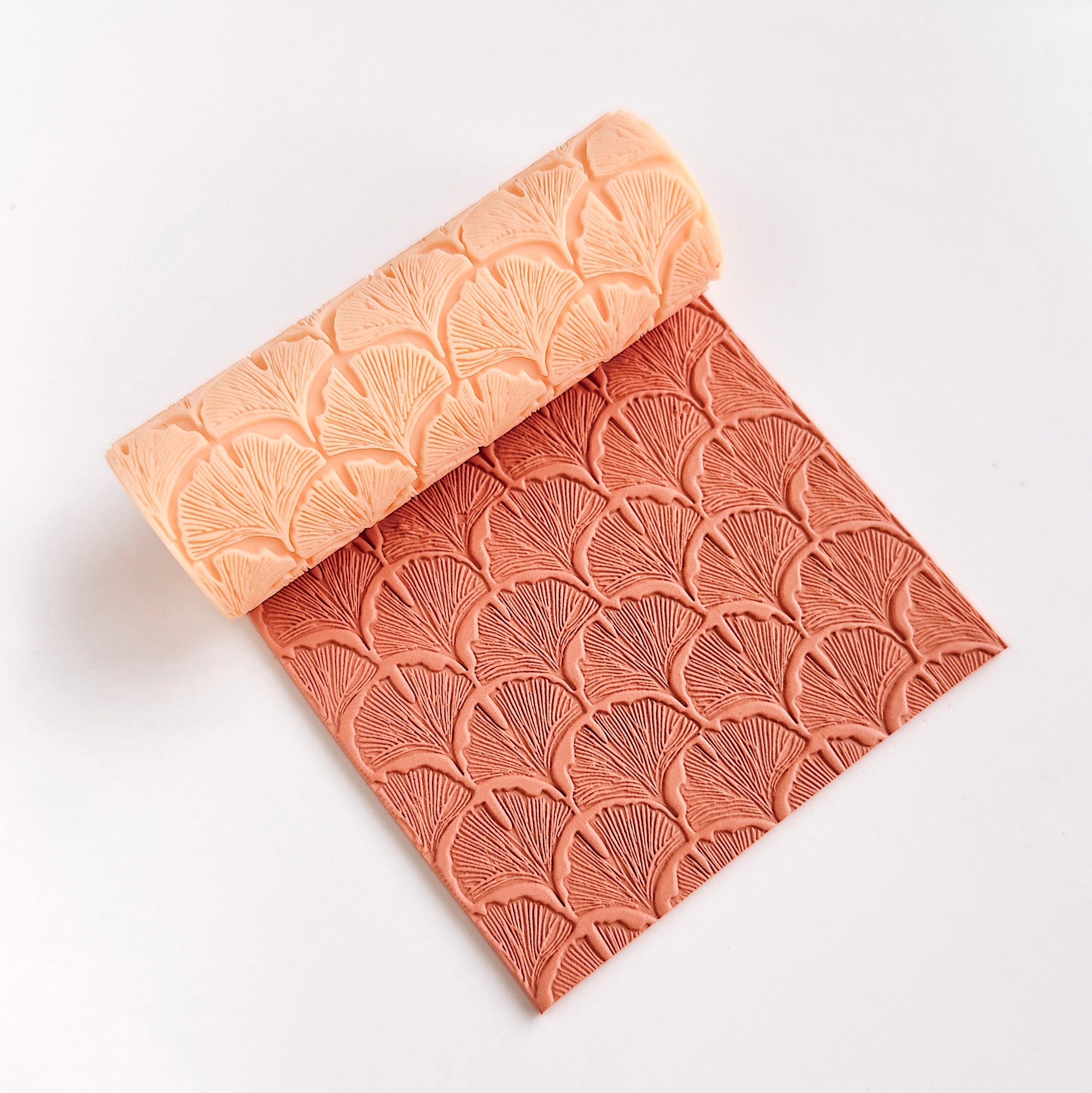 polymer clay texture roller abstract geometric pattern