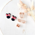 High quality polymer clay cutter creating clean sharp cuts for earrings and jewelry making