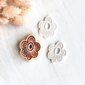 High quality polymer clay cutter creating clean sharp cuts for earrings and jewelry making