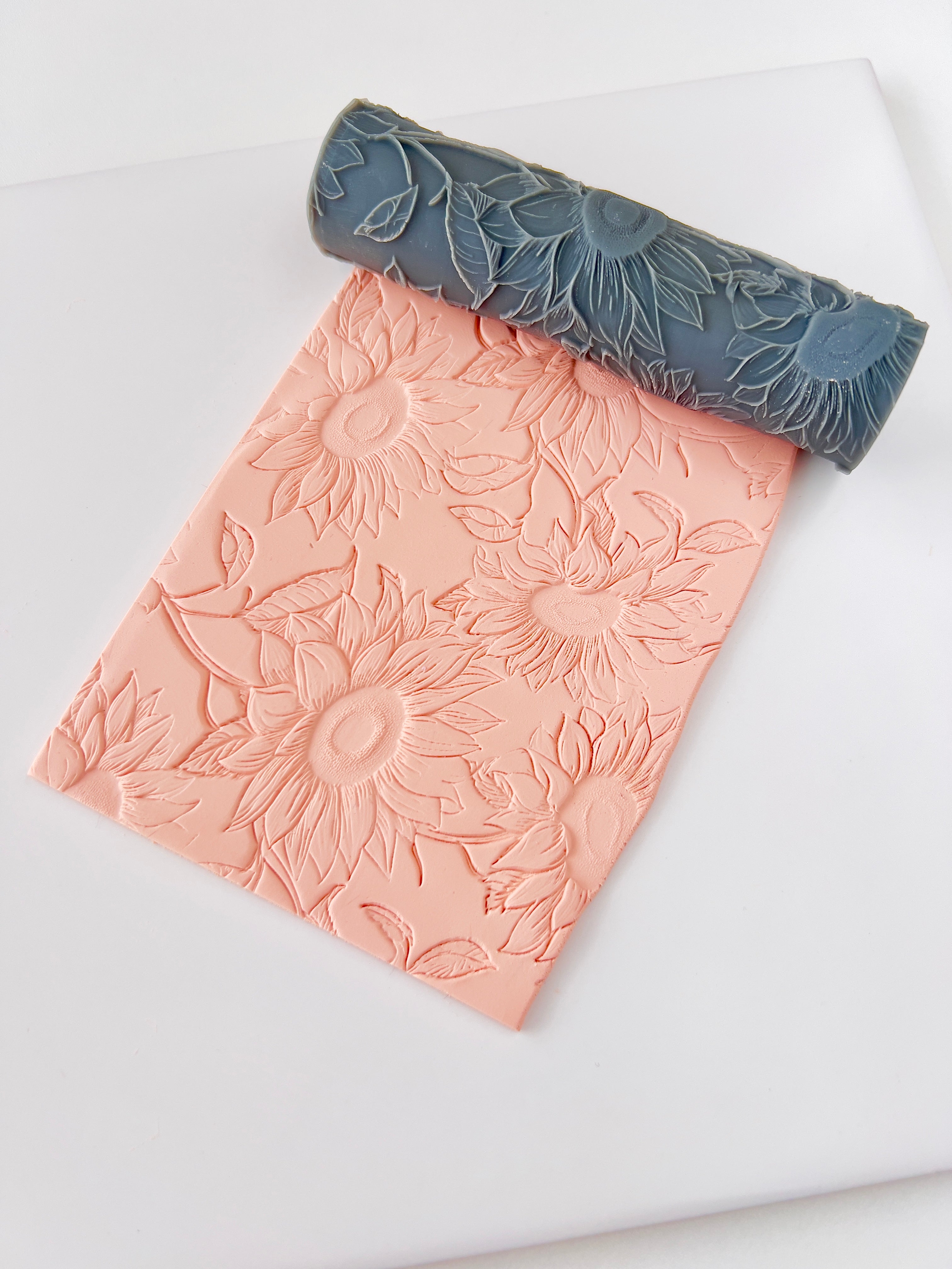 polymer clay texture roller abstract geometric pattern