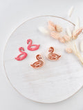 High quality polymer clay cutter creating clean sharp cuts for earrings and jewelry making